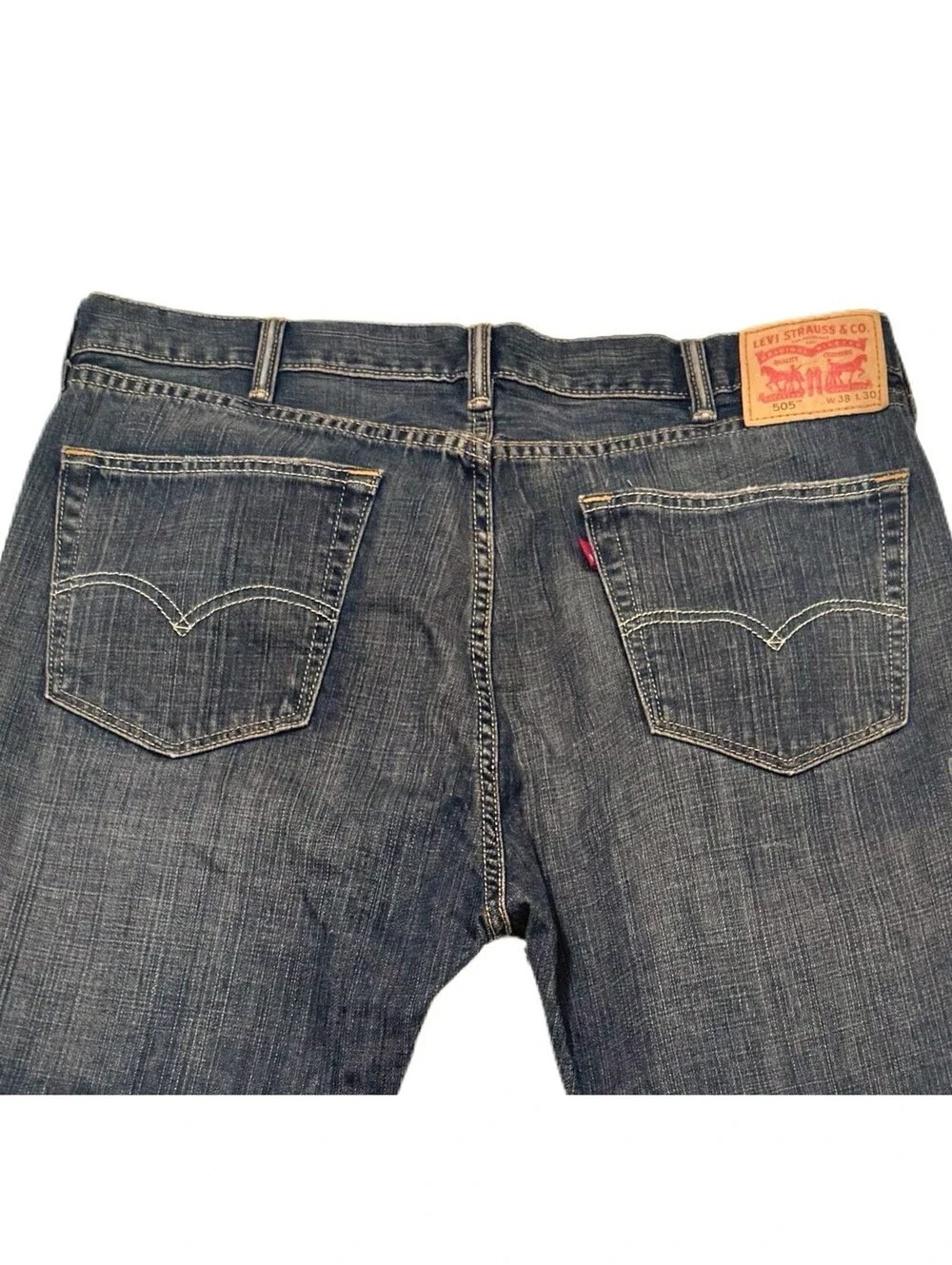 Levi’s 505 Men’s Jeans 38x30 Medium Wash Regular Fit Straight Leg NWOT
